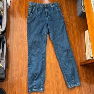 Sezane Tailored High Waisted Slim Fit Jeanss